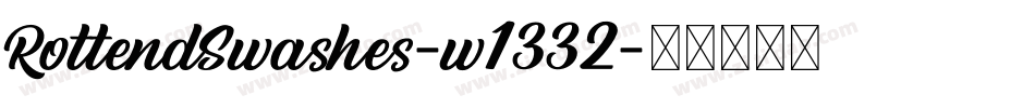 RottendSwashes-w1332字体转换