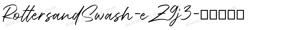RottersandSwash-eZ9j3字体转换
