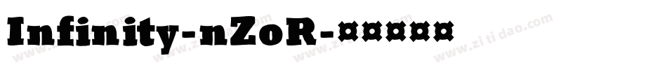 Infinity-nZoR字体转换