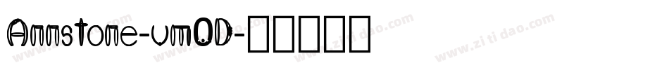 Annstone-vm0D字体转换