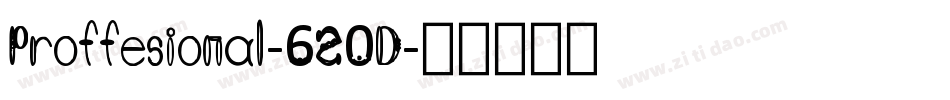 Proffesional-6Z0D字体转换