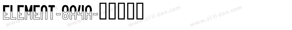 Element-8a4A字体转换