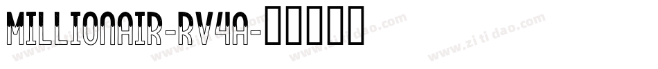 Millionair-rv4A字体转换