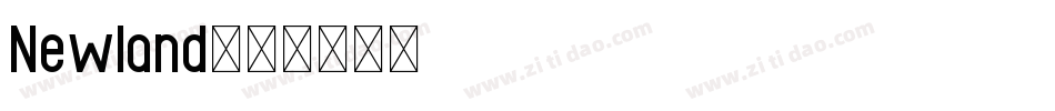 Newland字体转换