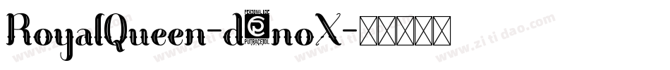 RoyalQueen-d9noX字体转换