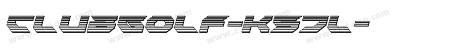 ClubGolf-K5Dl字体转换