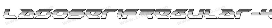 LasoSerifRegular-4KDl字体转换