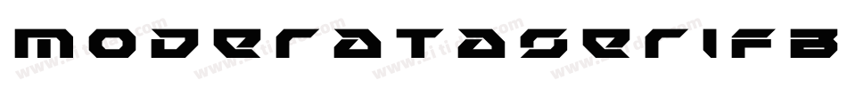 ModerataserifBoldItalic-MXEe字体转换