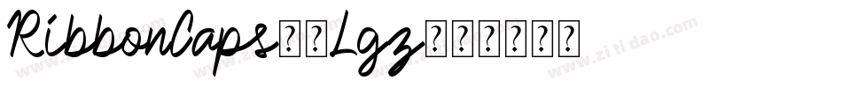 RibbonCaps-0Lgz字体转换