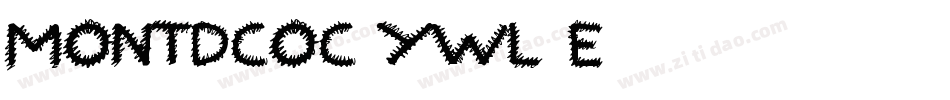 Montdcoc-ywL1e字体转换