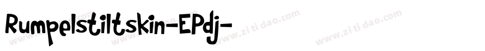Rumpelstiltskin-EPdj字体转换
