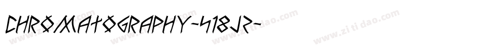Chromatography-518JZ字体转换