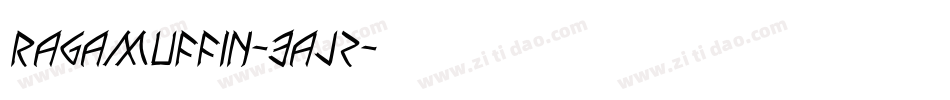 Ragamuffin-3aJz字体转换