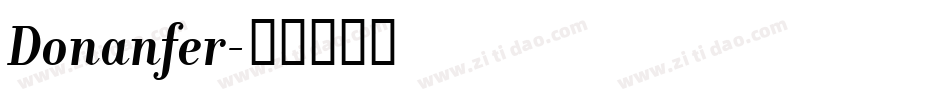 Donanfer字体转换