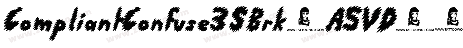 CompliantConfuse3SBrk-A5VD字体转换
