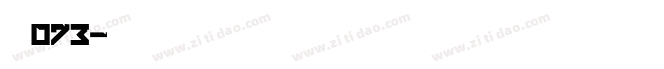 字魂073字体转换