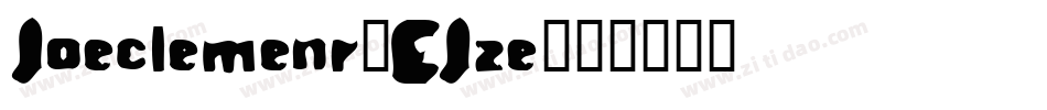 Joeclement-EJze字体转换