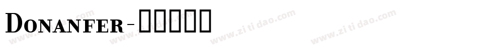 Donanfer字体转换