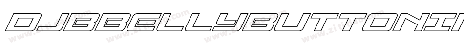 DjbBellybuttonInnieBold-2Y7X字体转换