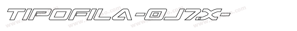 Tipofila-0j7X字体转换