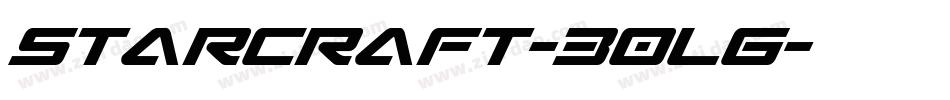 Starcraft-30LG字体转换