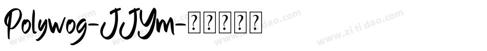 Polywog-JJYm字体转换