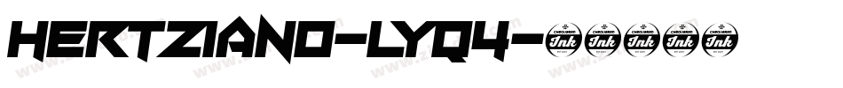 Hertziano-Lyq4字体转换