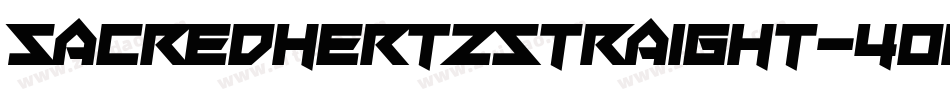 SacredHertzStraight-4oPl字体转换