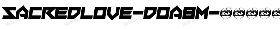 SacredLove-DOa8m字体转换