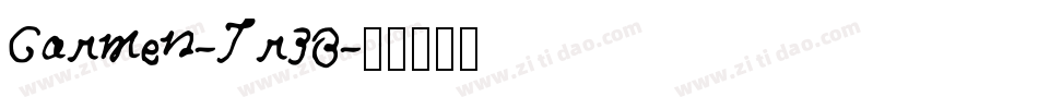 Carmen-7r3B字体转换