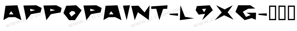 AppoPaint-L9xg字体转换