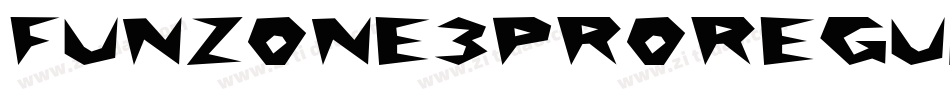 Funzone3ProRegular-8qXg字体转换