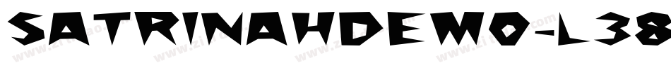 SatrinahDemo-L38xg字体转换