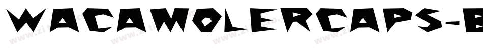 WacamolerCaps-B9xG字体转换