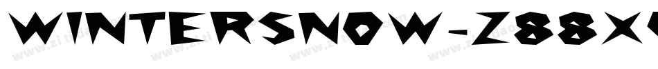 WinterSnow-z88xG字体转换