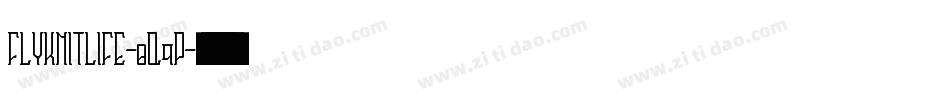 Flyknitlife-0q9P字体转换