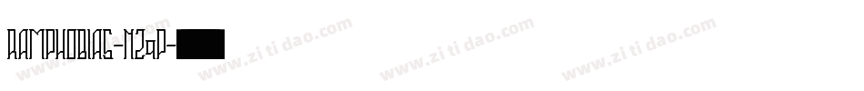 Ramphobias-nz9P字体转换