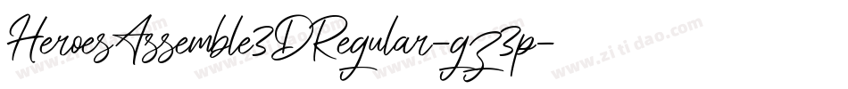 HeroesAssemble3DRegular-gz3p字体转换