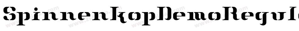 SpinnenkopDemoRegular-ny7P字体转换