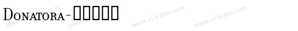 Donatora字体转换