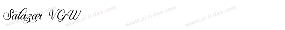 Salazar-4VGW字体转换
