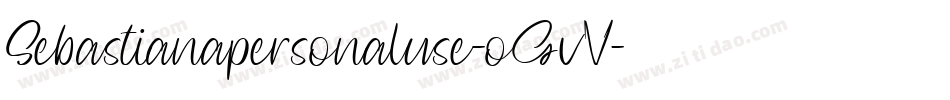 Sebastianapersonaluse-oGvV字体转换