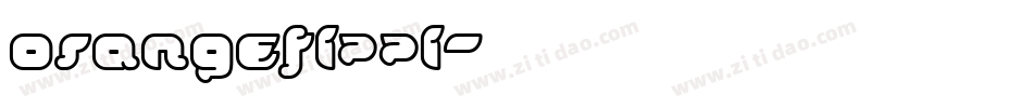 orangefizzi字体转换