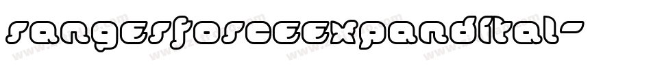 rangerforceexpandital字体转换