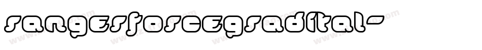 rangerforcegradital字体转换