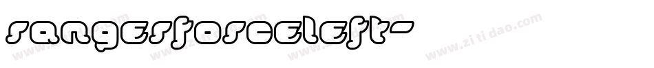 rangerforceleft字体转换