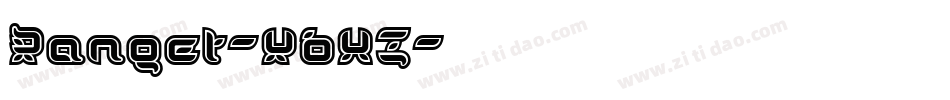 Ranget-K6XZ字体转换
