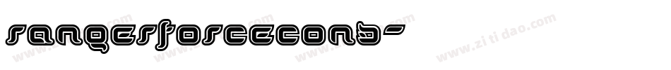 rangerforcecond字体转换