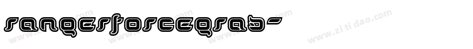 rangerforcegrad字体转换