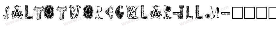 SaltotwoRegular-jLlM字体转换